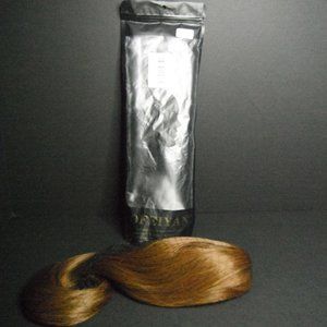 Sofeiyan 13 inch Curly Ponytail Extension With Claw Clip Attachment Light Auburn